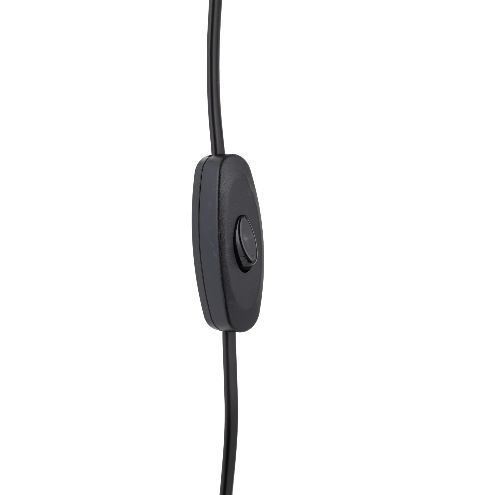GRAND floor lamp – pine tripod, beige fabric shade