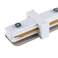 TRACER straight track connector, white, single-circuit system - Image 2