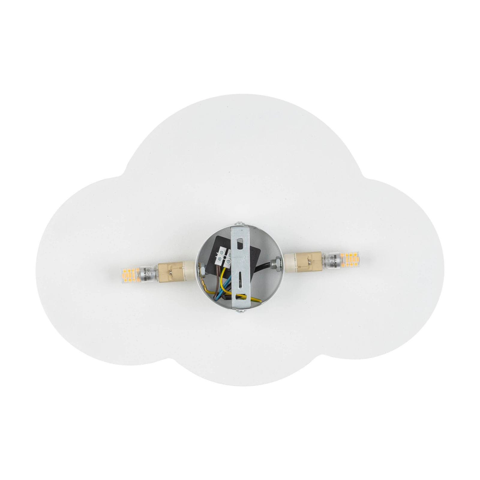 Wall light 2xG9 – white cloud, replaceable bulbs