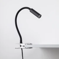 Wall light 3 W – clip-on, black, adjustable direction - Image 4