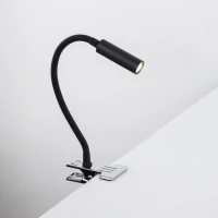 Wall light 3 W – clip-on, black, adjustable direction - Image 5