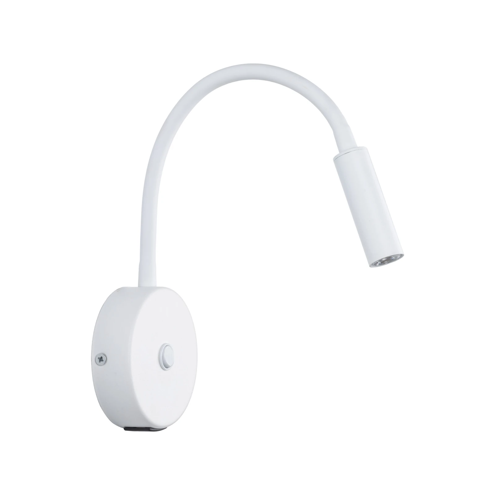 Wall light 8 W – white, adjustable beam and USB/C