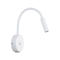 Wall light 8 W – white, adjustable beam and USB/C - Image 5