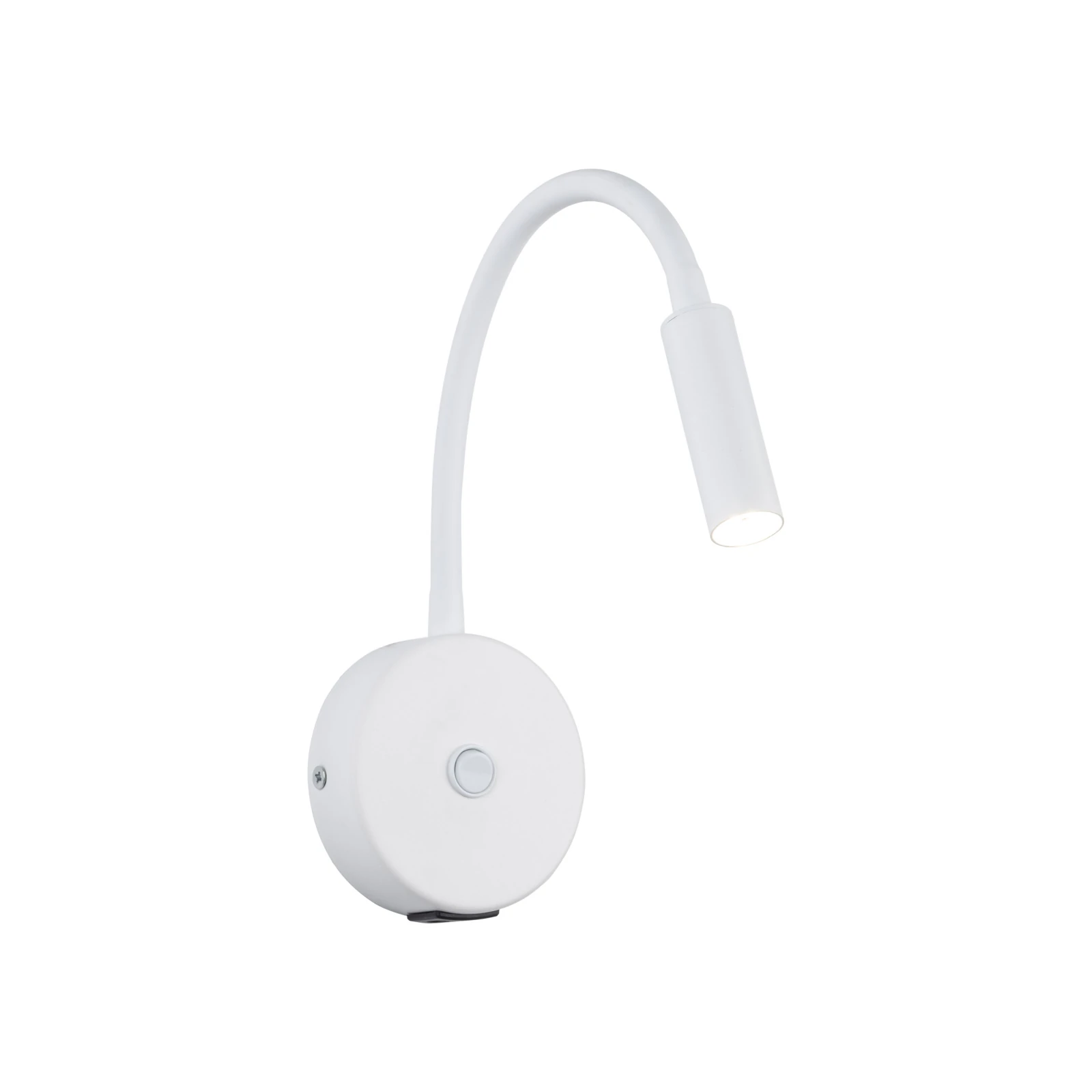 Wall light 8 W – white, adjustable beam and USB/C