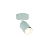 Wall light 1x10 W – round, mint, adjustable beam - Image 5