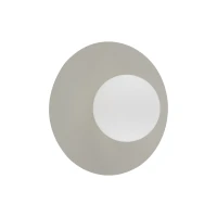 PIXI 8 W wall light – round, beige, opal glass shade - Image 4
