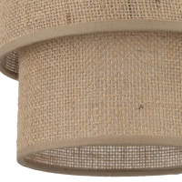 Pakabinamas šviestuvas 1xE27, 20 cm, smėlio spalvos gaubtas - Nuotrauka 4