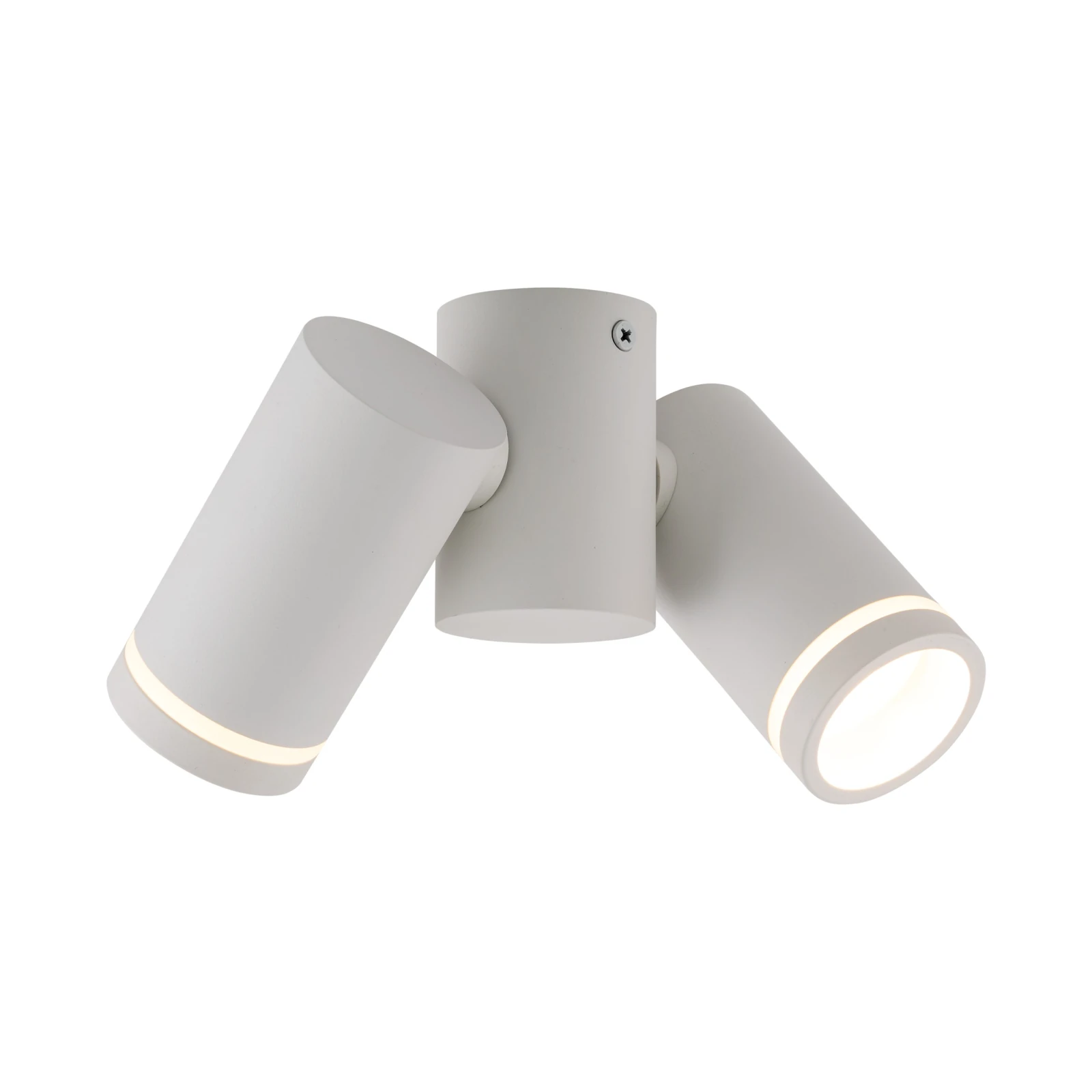 Ceiling light 10 W – white, double, adjustable GU10