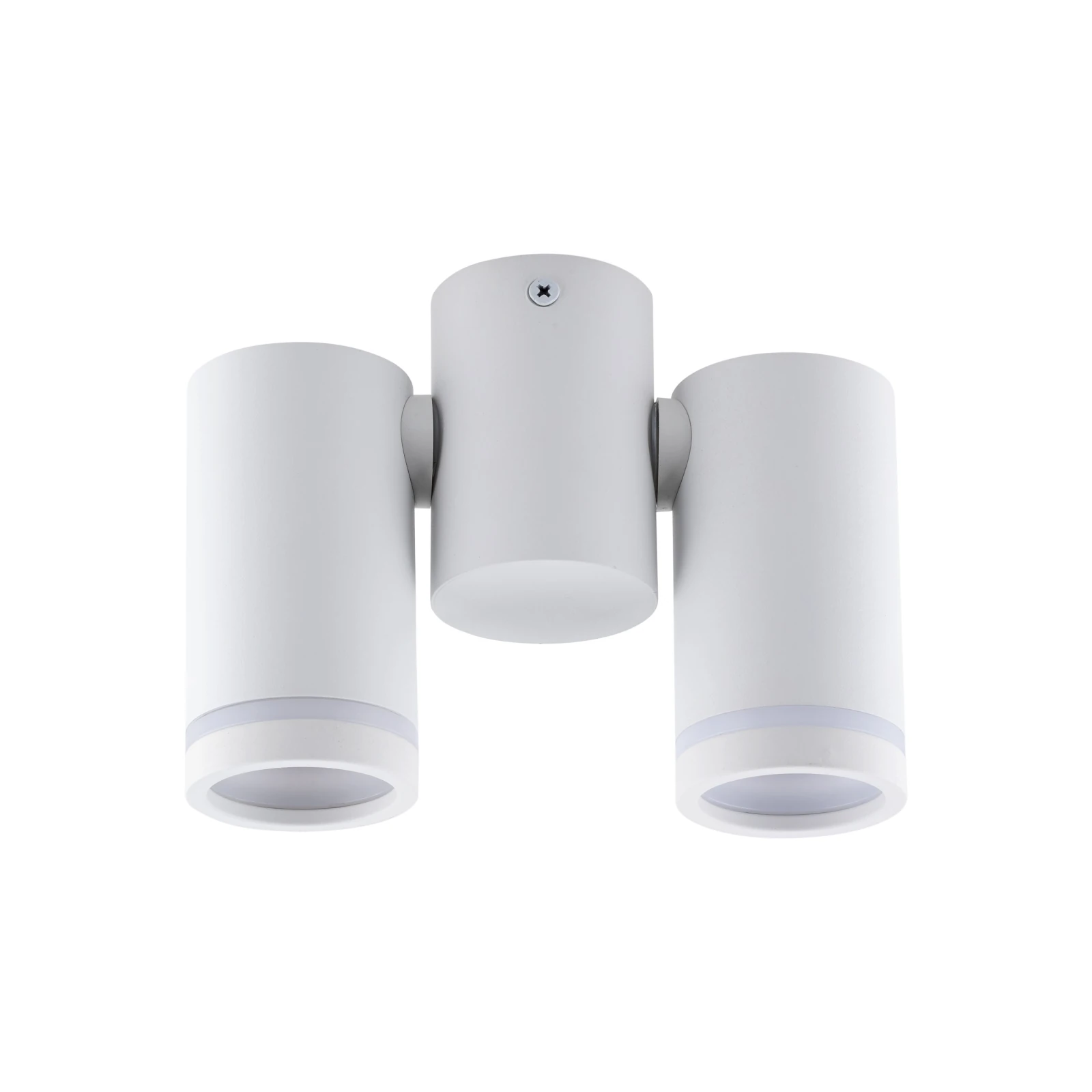 Ceiling light 10 W – white, double, adjustable GU10