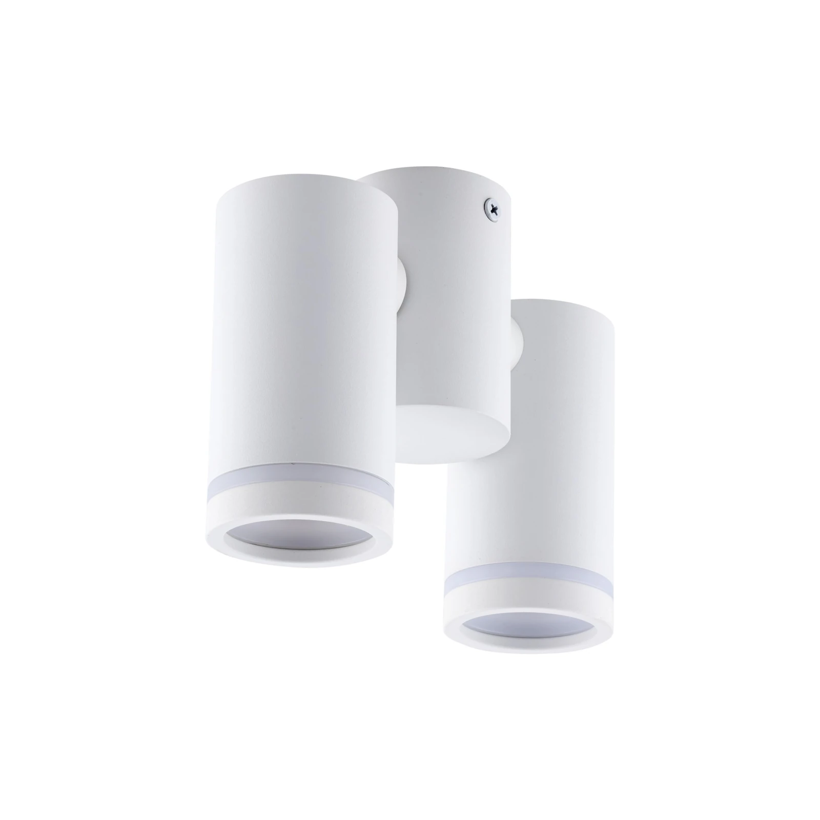 Ceiling light 10 W – white, double, adjustable GU10
