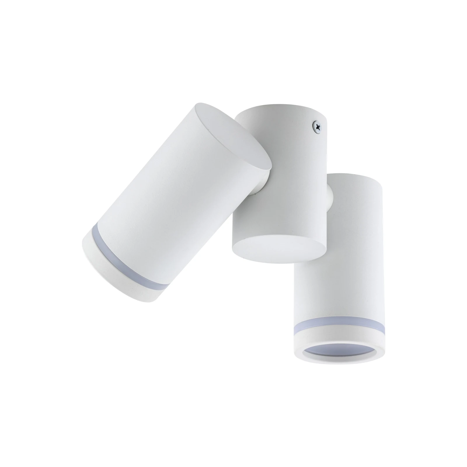 Ceiling light 10 W – white, double, adjustable GU10