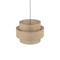Pakabinamas šviestuvas 3xE27, 50 cm, smėlio spalvos gaubtai - Nuotrauka 4