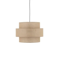 Pakabinamas šviestuvas 3xE27, 50 cm, smėlio spalvos gaubtai - Nuotrauka 5