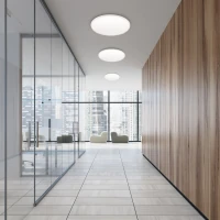 AQUA 50 cm LED lubinis šviestuvas, baltas, CCT