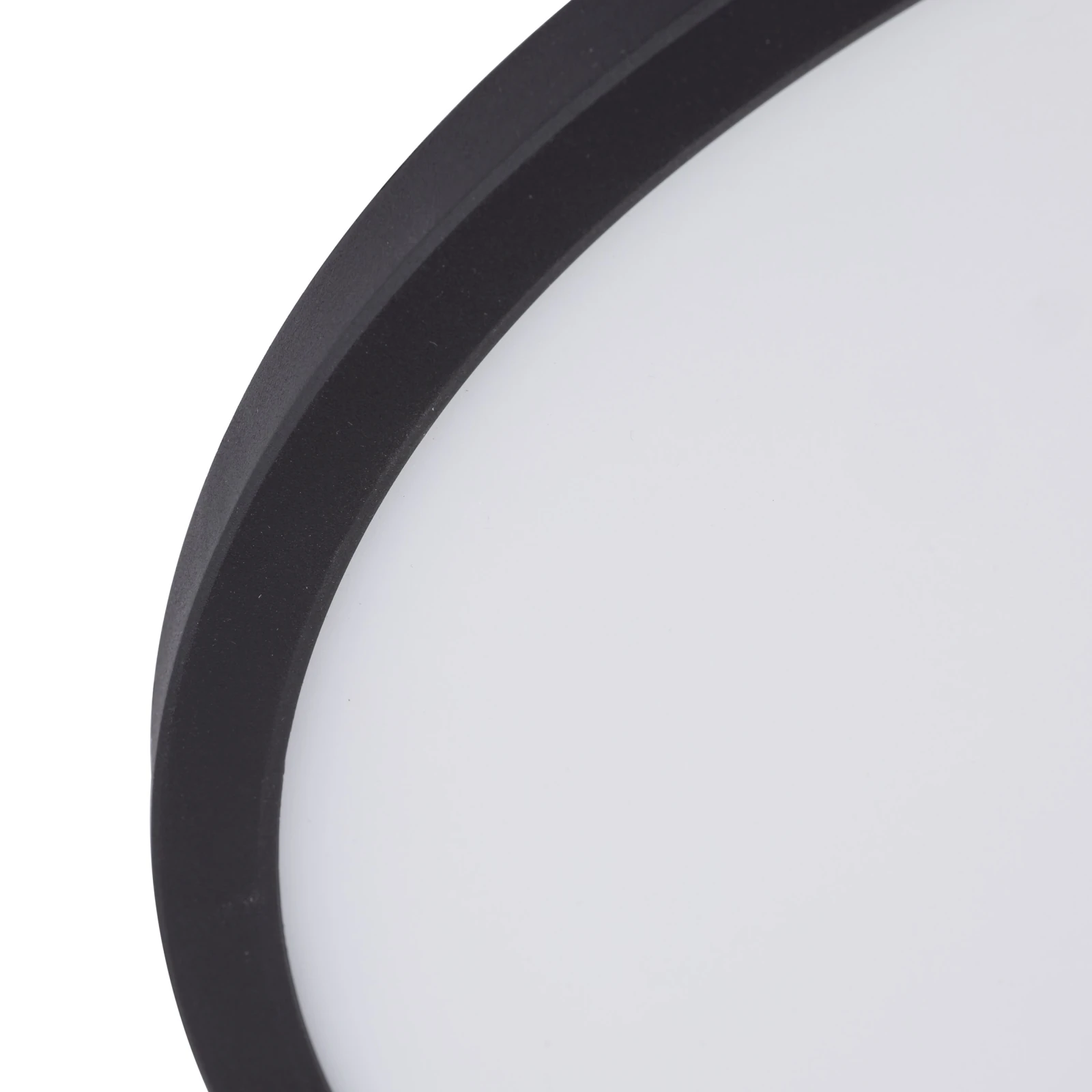 Ceiling LED light 40 cm - round, black, CCT