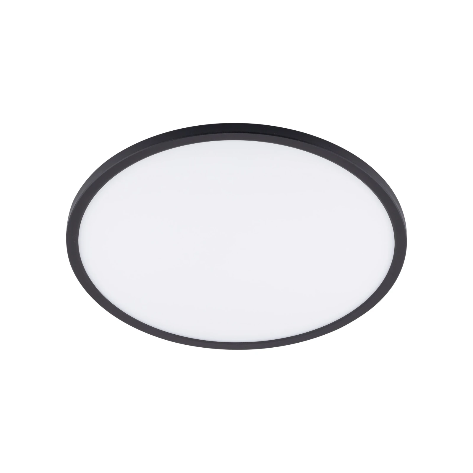 Ceiling LED light 40 cm - round, black, CCT