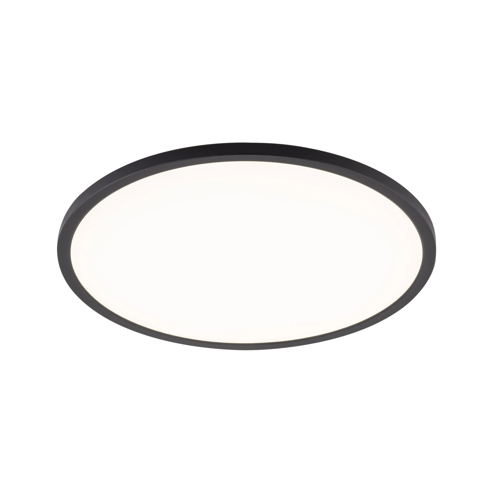 Ceiling LED light 40 cm - round, black, CCT
