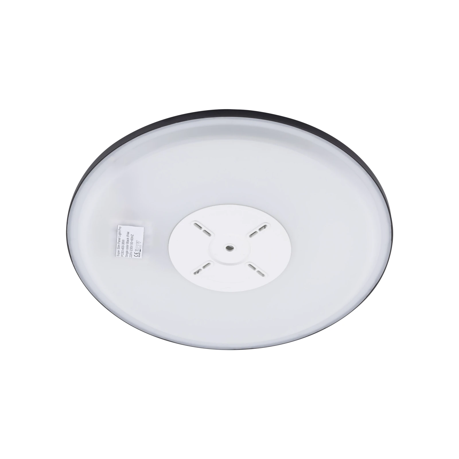 Ceiling LED light 40 cm - round, black, CCT