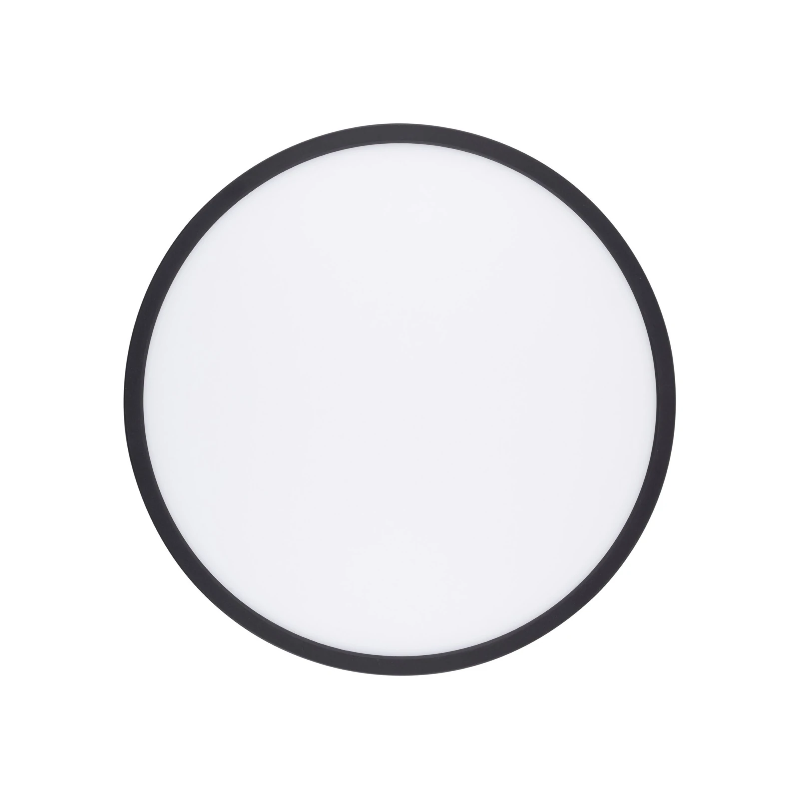 Ceiling LED light 40 cm - round, black, CCT