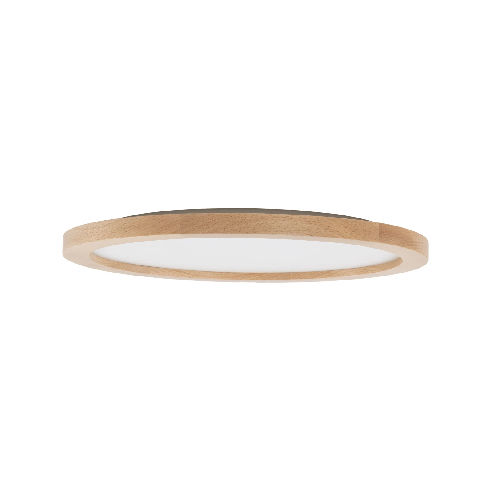 Ceiling LED light 40 cm / 36W – round, beech tone, IP54