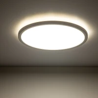 AQUA 30 cm LED lubinis šviestuvas, baltas, CCT - Nuotrauka 4