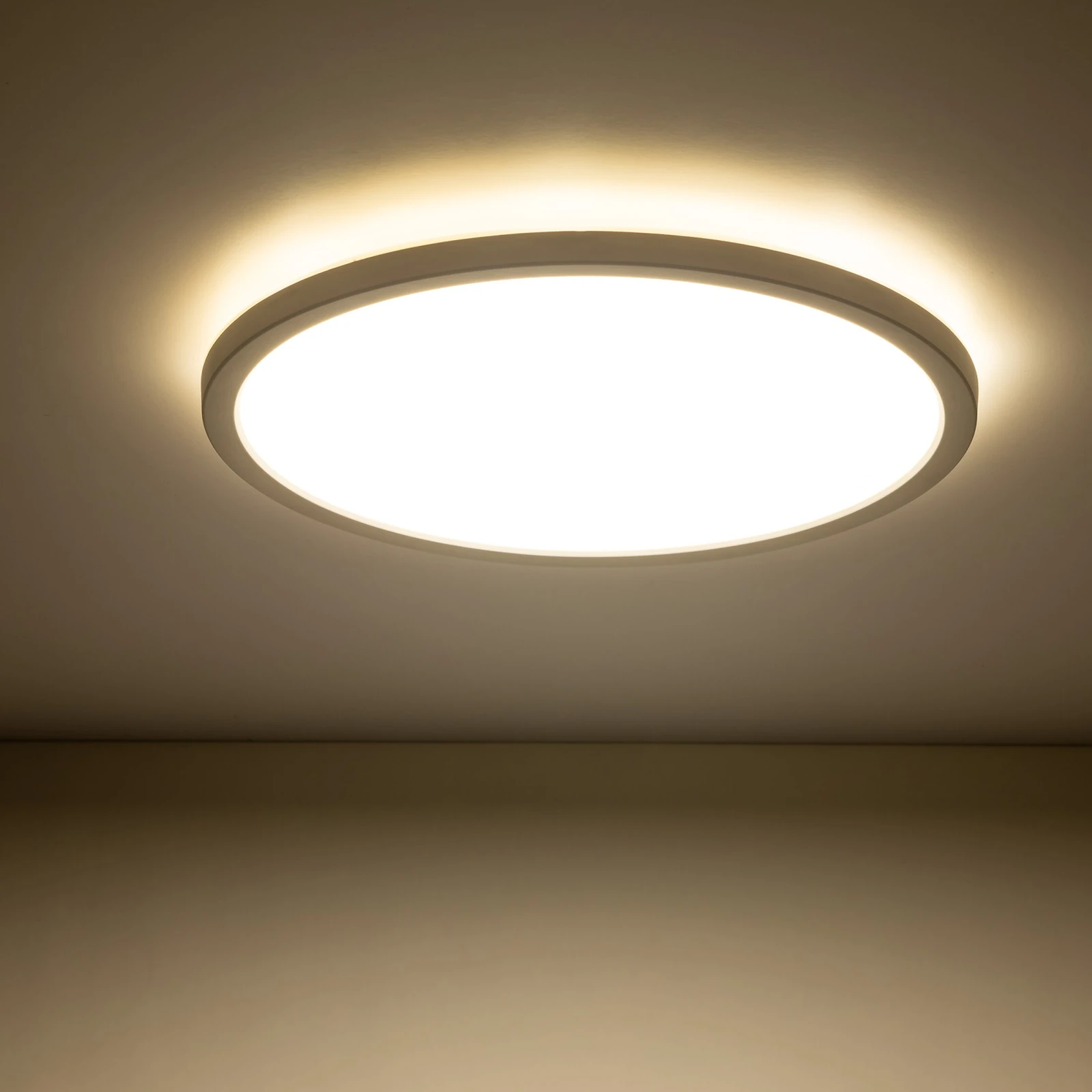 AQUA 30 cm LED lubinis šviestuvas, baltas, CCT