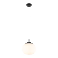 Pakabinamas šviestuvas VIBE 25 cm, baltas stiklas - Nuotrauka 4