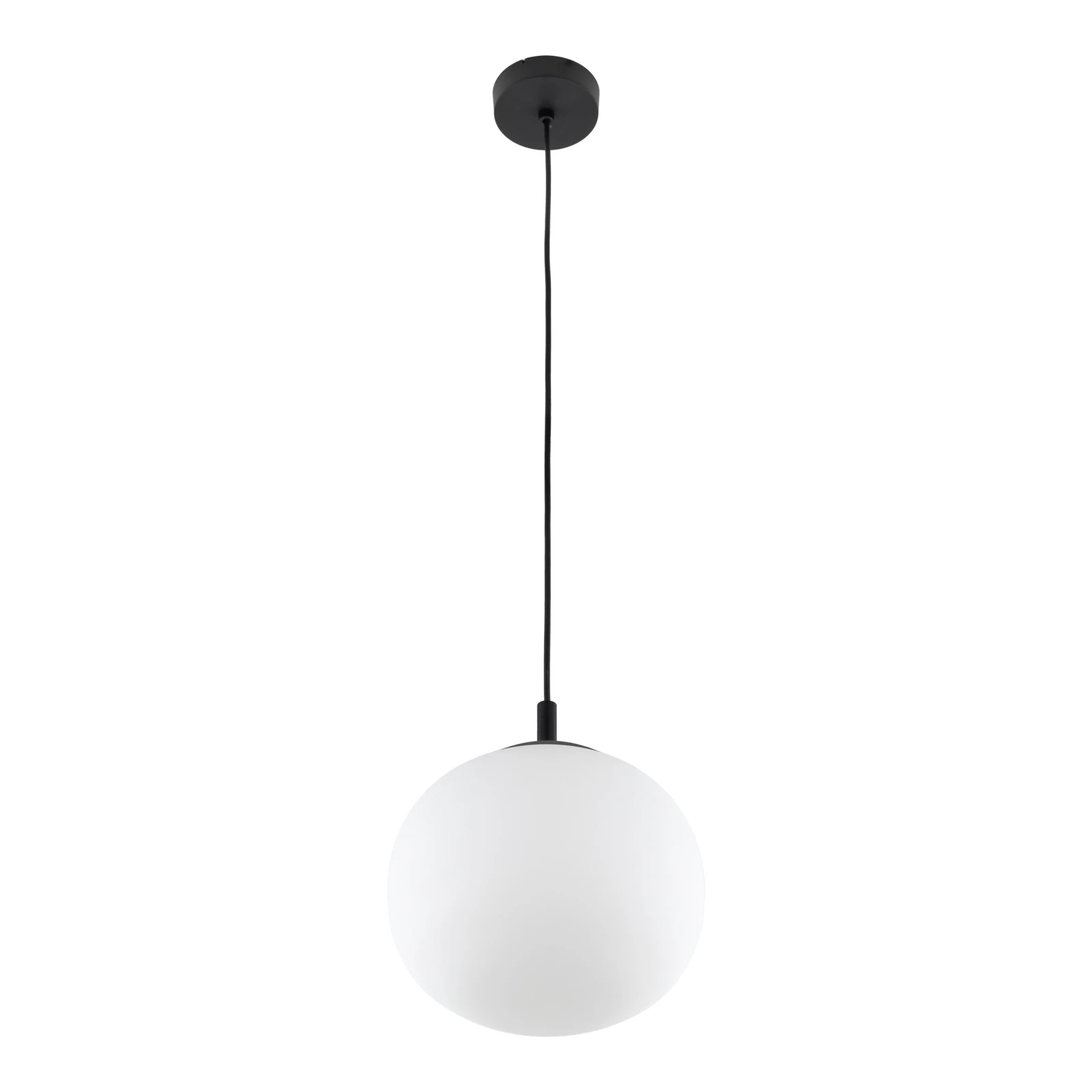Pakabinamas šviestuvas VIBE 25 cm, baltas stiklas
