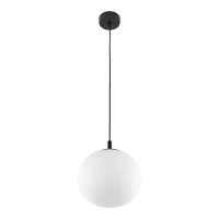 Pakabinamas šviestuvas VIBE 25 cm, baltas stiklas - Nuotrauka 5