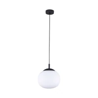 Pakabinamas šviestuvas VIBE 25 cm, baltas stiklas - Nuotrauka 2