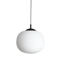 Pakabinamas šviestuvas VIBE 35 cm, baltas stiklas - Nuotrauka 4