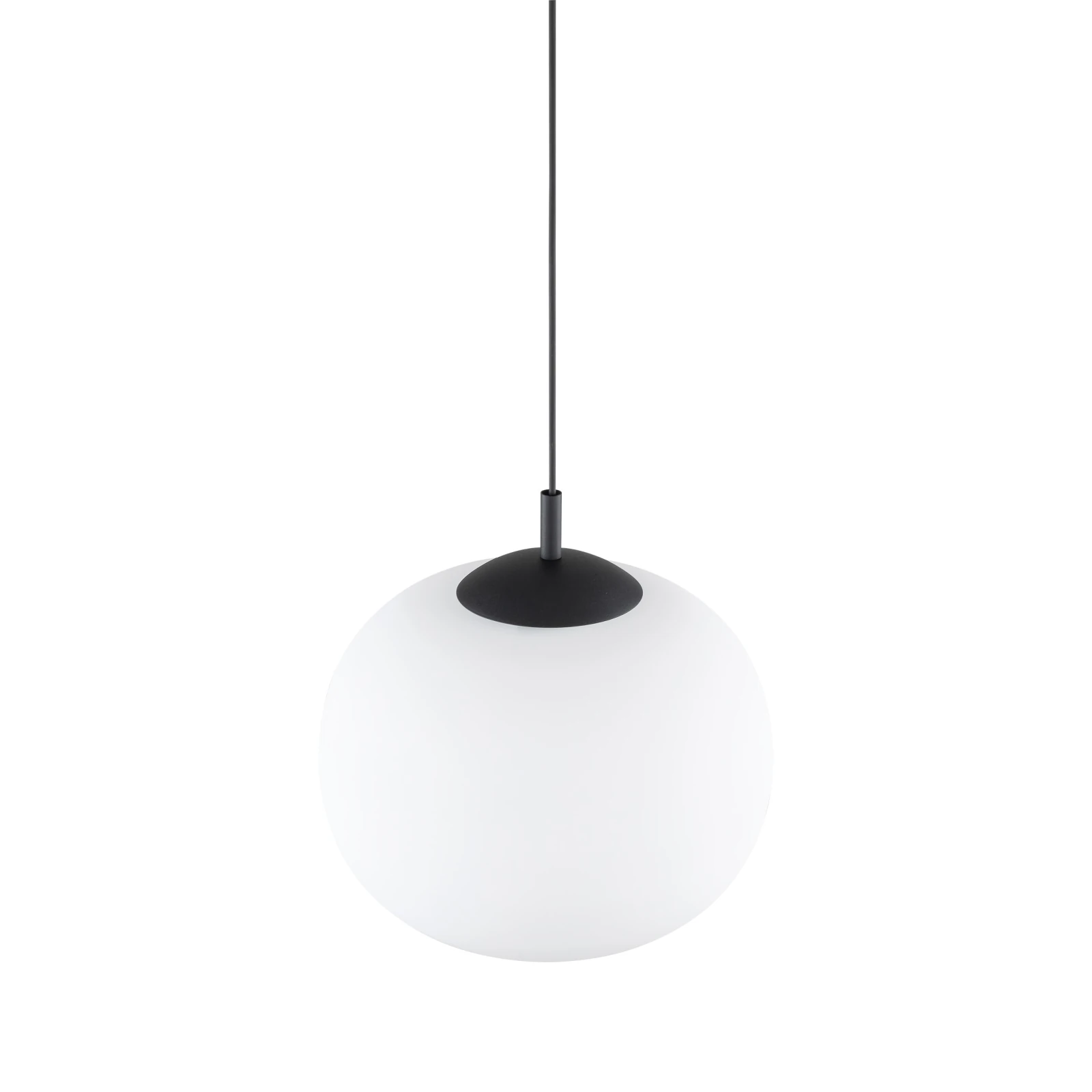 Pakabinamas šviestuvas VIBE 35 cm, baltas stiklas