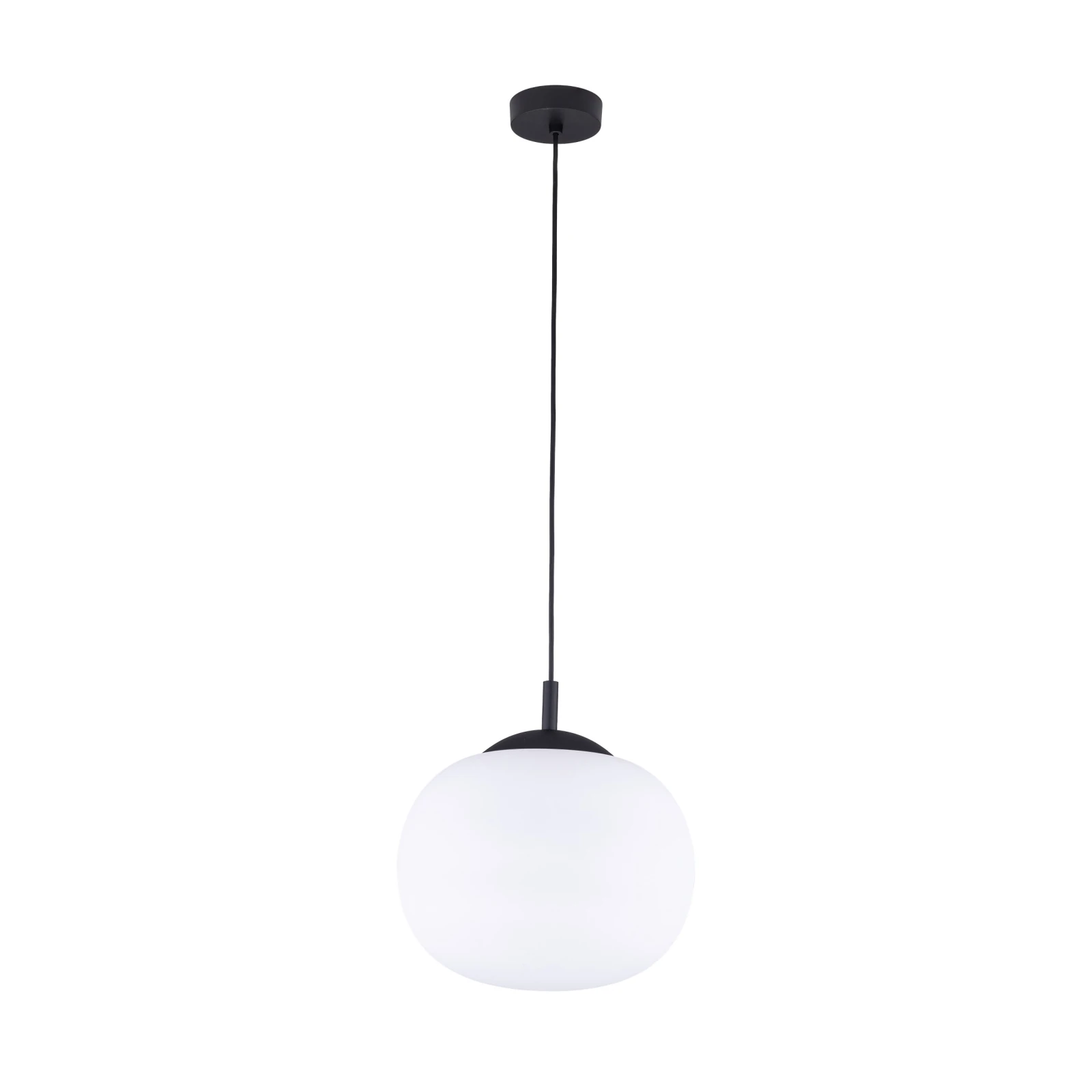 Pakabinamas šviestuvas VIBE 35 cm, baltas stiklas