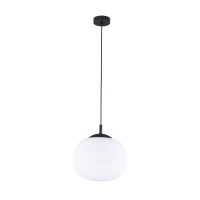 Pakabinamas šviestuvas VIBE 35 cm, baltas stiklas - Nuotrauka 2