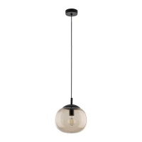 Pakabinamas šviestuvas VIBE 30 cm, topazo stiklas - Nuotrauka 1