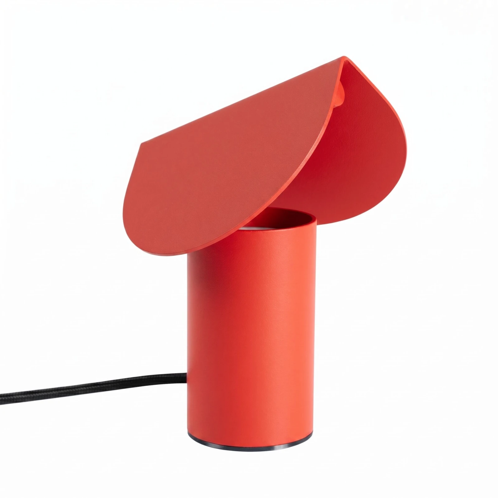 Stalinis šviestuvas 6,3W – cilindrinis, raudonas, šiltos LED šviesos