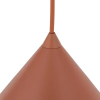 CONO M pakabinamas šviestuvas E27, oranžinis - Nuotrauka 4