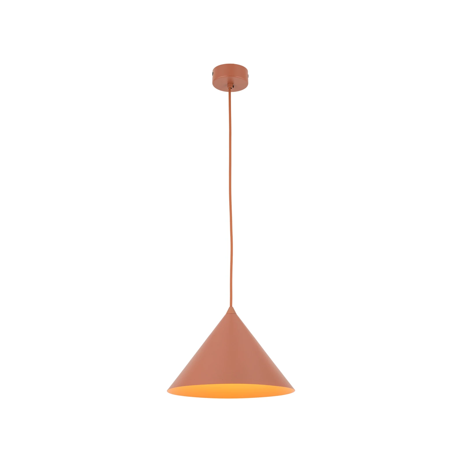 CONO M pakabinamas šviestuvas E27, oranžinis