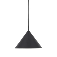 Pendant Light CONO M – cone shape, black, E27 - Image 6