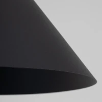 Pendant Light CONO M – cone shape, black, E27 - Image 1