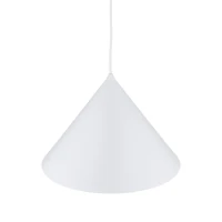CONO L pendant light – cone shape, white, E27 - Image 5