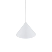 CONO pendant light 15 W – cone shape, white, E27 socket - Image 5