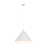 Pendant light 15 W – conical shade, white, E27 - Image 5