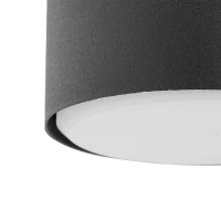 Ceiling light 8 cm – round, black, GX53 fitting - Image 3