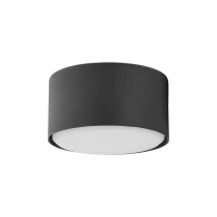 Ceiling light 8 cm – round, black, GX53 fitting - Image 2