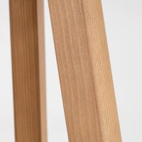 Floor lamp E27 – black, tripod, pine base - Image 7