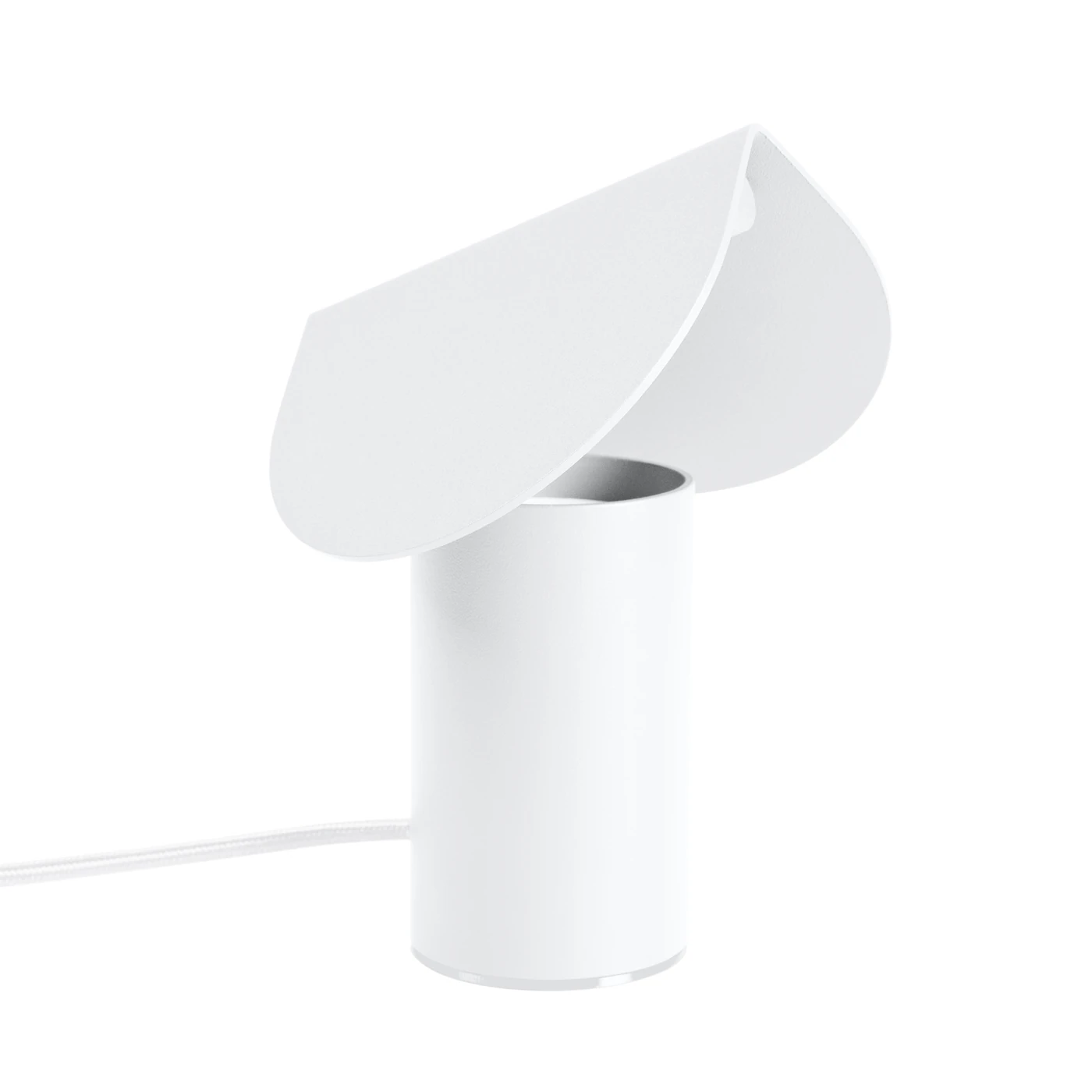 Stalinis LED šviestuvas 6,3W – lenktas gaubtas, baltas, CRI93