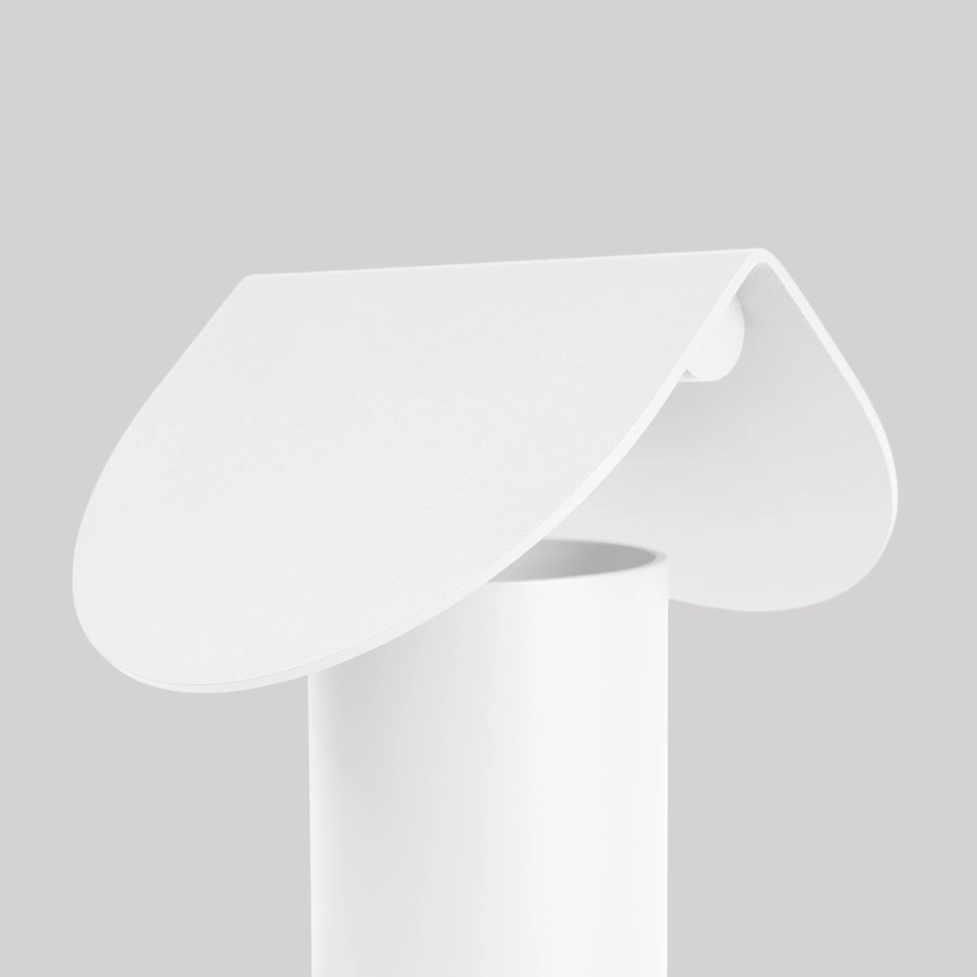 Stalinis LED šviestuvas 6,3W – lenktas gaubtas, baltas, CRI93