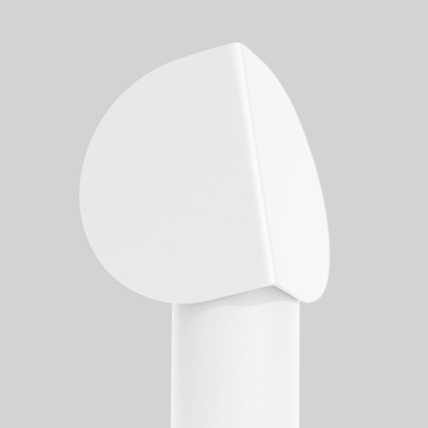 Stalinis LED šviestuvas 6,3W – lenktas gaubtas, baltas, CRI93