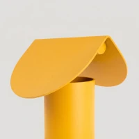 Table lamp 6.3W – cylindrical, yellow, warm LED - Image 4